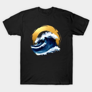 The great wave - japanese art design T-Shirt